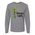 thumbnail image 1 of Inktastic Nebraska Girl Goldenrod Flower Long Sleeve T-Shirt, 1 of 5