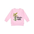 thumbnail image 1 of Inktastic Nebraska Girl Goldenrod Flower Toddler Sweatshirt, 1 of 4