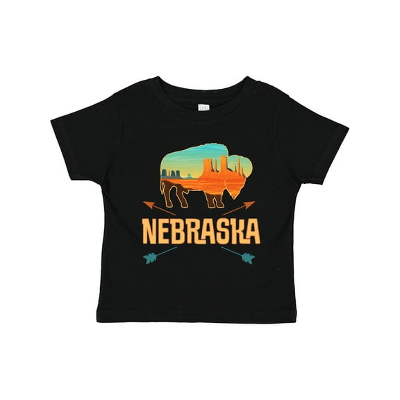 Inktastic Nebraska Vacation Buffalo Boys or Girls Toddler T-Shirt