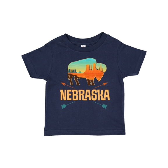 Inktastic Nebraska Vacation Buffalo Boys or Girls Toddler T-Shirt