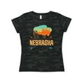 thumbnail image 1 of Inktastic Nebraska Vacation Buffalo Women's T-Shirt, 1 of 5