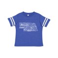 thumbnail image 1 of Inktastic Nebraska Word Salad- state outline Boys or Girls Toddler T-Shirt, 1 of 5