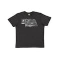 thumbnail image 1 of Inktastic Nebraska Word Salad- state outline Youth T-Shirt, 1 of 5
