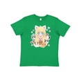 thumbnail image 1 of Inktastic Neko Anime Girl with Kittens Youth T-Shirt, 1 of 4