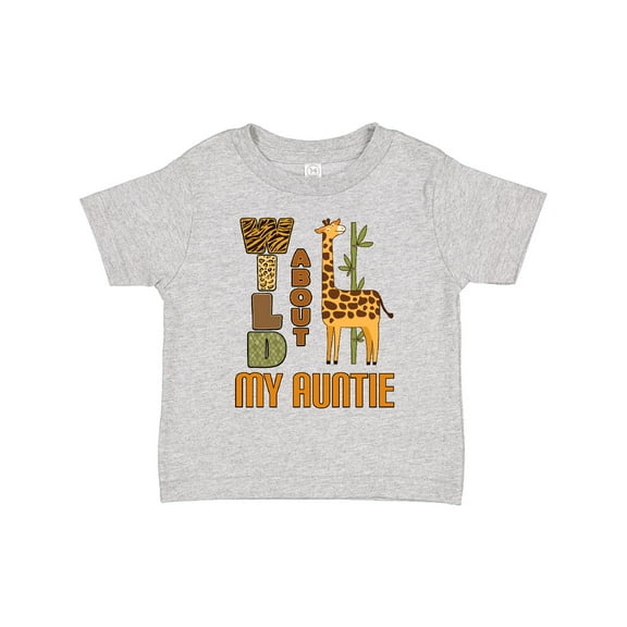 Inktastic Nephew Wild About My Auntie Boys or Girls Toddler T-Shirt