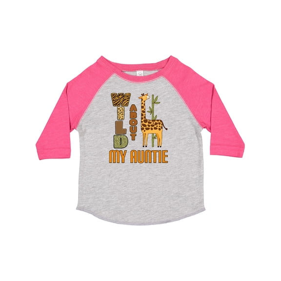 Inktastic Nephew Wild About My Auntie Boys or Girls Toddler T-Shirt