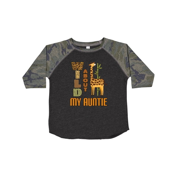 Inktastic Nephew Wild About My Auntie Boys or Girls Toddler T-Shirt