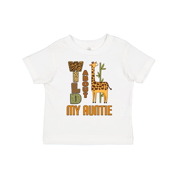 Inktastic Nephew Wild About My Auntie Boys or Girls Toddler T-Shirt