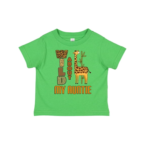 Inktastic Nephew Wild About My Auntie Boys or Girls Toddler T-Shirt