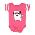 thumbnail image 1 of Inktastic Nerd Cat Boys or Girls Baby Bodysuit, 1 of 5