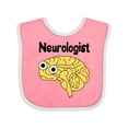 thumbnail image 1 of Inktastic Neurologist Brain Boys or Girls Baby Bib, 1 of 4