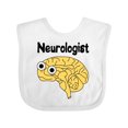 thumbnail image 1 of Inktastic Neurologist Brain Boys or Girls Baby Bib, 1 of 4