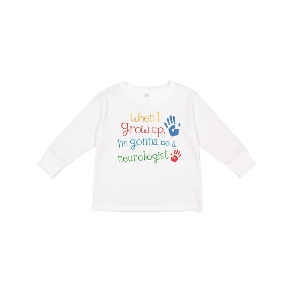 Inktastic Neurologist Future Boys or Girls Long Sleeve Toddler T-Shirt
