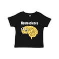 thumbnail image 1 of Inktastic Neuroscience Brain White Text Boys or Girls Toddler T-Shirt, 1 of 5