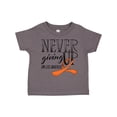 thumbnail image 1 of Inktastic Never Giving Up Limb Loss Awareness Orange Ribbon Boys or Girls Toddler T-Shirt, 1 of 5