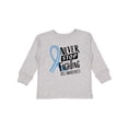 thumbnail image 1 of Inktastic Never Stop Fighting ALS Awareness Boys or Girls Long Sleeve Toddler T-Shirt, 1 of 5