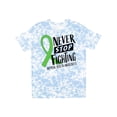 thumbnail image 1 of Inktastic Never Stop Fighting Mental Health Awareness Green Ribbon T-Shirt, 1 of 5