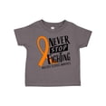 thumbnail image 1 of Inktastic Never Stop Fighting Multiple Sclerosis Awareness Boys or Girls Toddler T-Shirt, 1 of 5