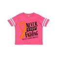 thumbnail image 1 of Inktastic Never Stop Fighting Multiple Sclerosis Awareness Boys or Girls Toddler T-Shirt, 1 of 5
