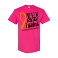 thumbnail image 1 of Inktastic Never Stop Fighting Multiple Sclerosis Awareness T-Shirt, 1 of 5