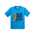 thumbnail image 1 of Inktastic Never Stop Fighting Multiple Sclerosis Awareness Youth T-Shirt, 1 of 5