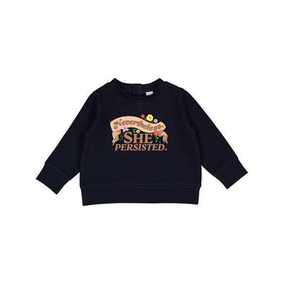 Inktastic Nevertheless, She Persisted Baby Sweatshirt