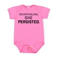 thumbnail image 1 of Inktastic Nevertheless, She Persisted Boys or Girls Baby Bodysuit, 1 of 5