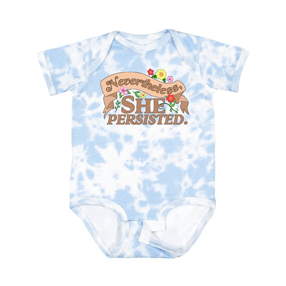 Inktastic Nevertheless, She Persisted Boys or Girls Baby Bodysuit