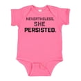 thumbnail image 1 of Inktastic Nevertheless, She Persisted Boys or Girls Baby Bodysuit, 1 of 5