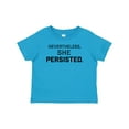 thumbnail image 1 of Inktastic Nevertheless, She Persisted Boys or Girls Baby T-Shirt, 1 of 5