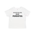 thumbnail image 1 of Inktastic Nevertheless, She Persisted Boys or Girls Baby T-Shirt, 1 of 5