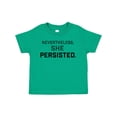 thumbnail image 1 of Inktastic Nevertheless, She Persisted Boys or Girls Toddler T-Shirt, 1 of 5