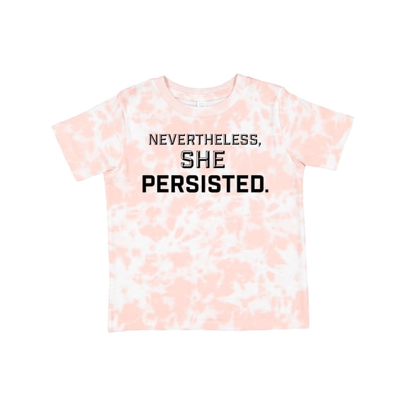 Inktastic Nevertheless, She Persisted Boys or Girls Toddler T-Shirt