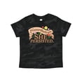 thumbnail image 1 of Inktastic Nevertheless, She Persisted Boys or Girls Toddler T-Shirt, 1 of 5
