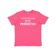 thumbnail image 1 of Inktastic Nevertheless, She Persisted Youth T-Shirt, 1 of 5