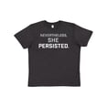 thumbnail image 1 of Inktastic Nevertheless, She Persisted Youth T-Shirt, 1 of 5
