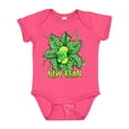 thumbnail image 1 of Inktastic New Bean Cute Sleeping Bean in Leaves and Vines Boys or Girls Baby Bodysuit, 1 of 5