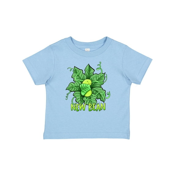 Inktastic New Bean Cute Sleeping Bean in Leaves and Vines Boys or Girls Baby T-Shirt