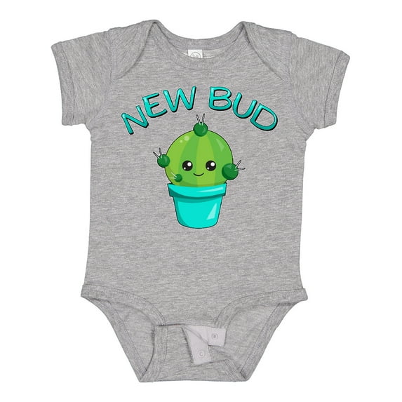 Inktastic New Bud Cute Baby Cactus Boys or Girls Baby Bodysuit