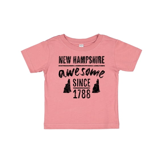 Inktastic New Hampshire Awesome Since 1788 Boys or Girls Baby T-Shirt