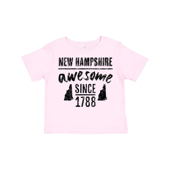 Inktastic New Hampshire Awesome Since 1788 Boys or Girls Toddler T-Shirt