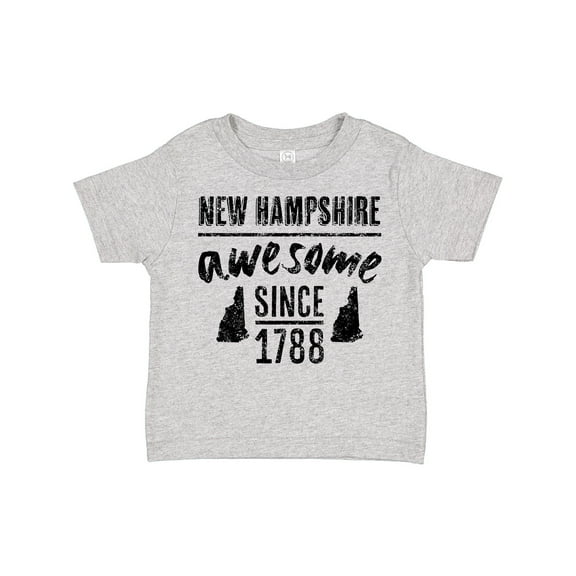 Inktastic New Hampshire Awesome Since 1788 Boys or Girls Toddler T-Shirt