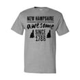 thumbnail image 1 of Inktastic New Hampshire Awesome Since 1788 T-Shirt, 1 of 5
