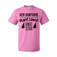 thumbnail image 1 of Inktastic New Hampshire Awesome Since 1788 T-Shirt, 1 of 5