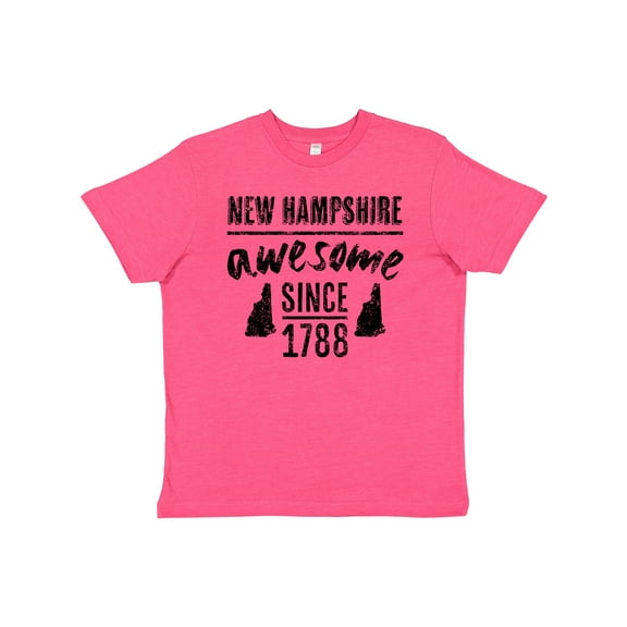 Inktastic New Hampshire Awesome Since 1788 Youth T-Shirt