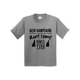 thumbnail image 1 of Inktastic New Hampshire Awesome Since 1788 Youth T-Shirt, 1 of 5