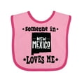 thumbnail image 1 of Inktastic New Mexico Vacation Gift Boys or Girls Baby Bib, 1 of 4