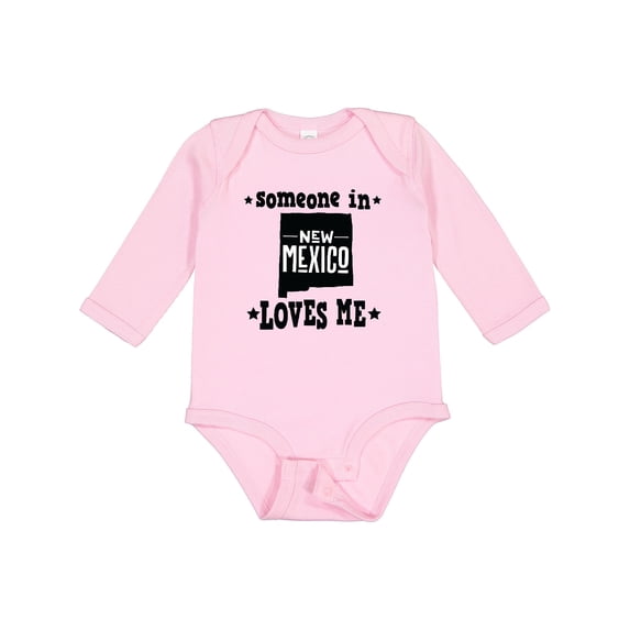 Inktastic New Mexico Vacation Gift Boys or Girls Long Sleeve Baby Bodysuit