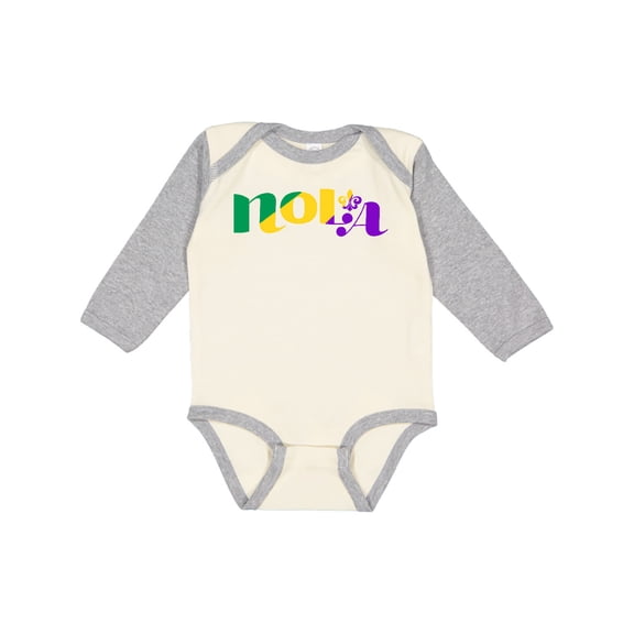 Inktastic New Orleans, Louisiana Boys or Girls Long Sleeve Baby Bodysuit