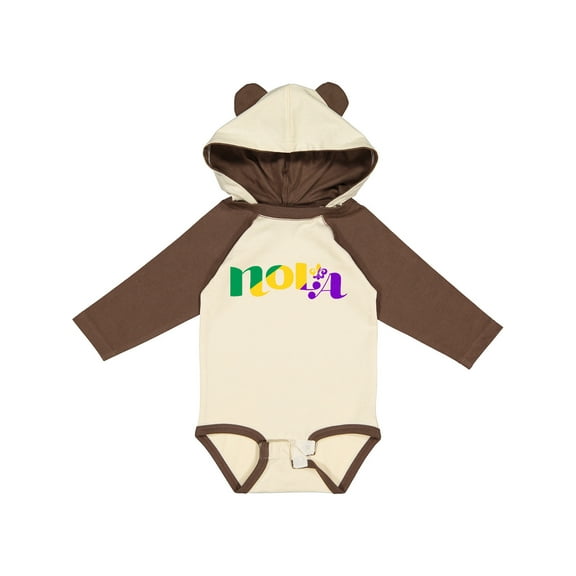 Inktastic New Orleans, Louisiana Boys or Girls Long Sleeve Baby Bodysuit